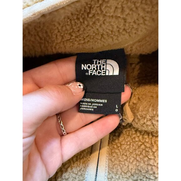 The North Face Mens Brown Sherpa Fleece Full-Zip‎ Jacket L - Picture 3 of 6